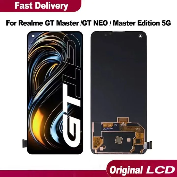 Oppo Realme Gt Neo 2T Ekran Dokunmatik OLED Çıtasız (Çerçevesiz)