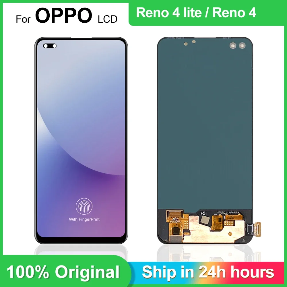 Oppo Reno 4 Lite Ekran Dokunmatik OLED Çıtasız (Çerçevesiz)