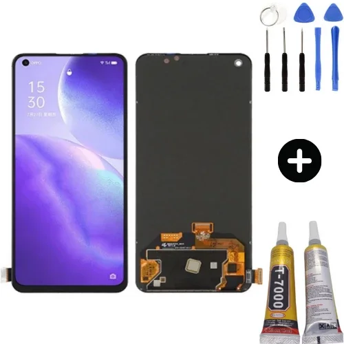 Oppo Reno 5 5G Ekran Dokunmatik OLED Çıtasız (Çerçevesiz)
