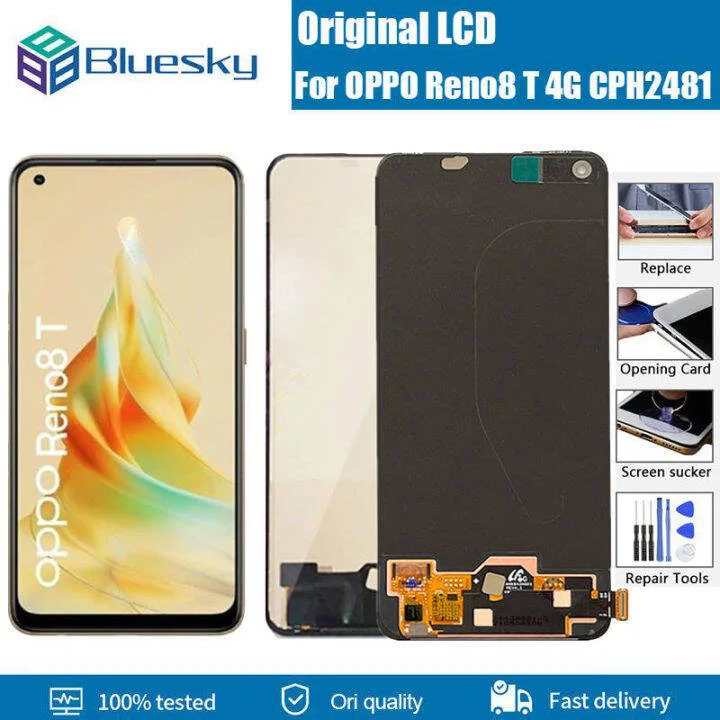 Oppo Reno 8T 4G Ekran Dokunmatik A Plus Kalite Ürün/iNCELL Çıtasız (Çerçevesiz)