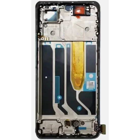 Realme 10 Pro Plus Çıtalı Ekran Dokunmatik Siyah SOFT OLED Kalite Ekran