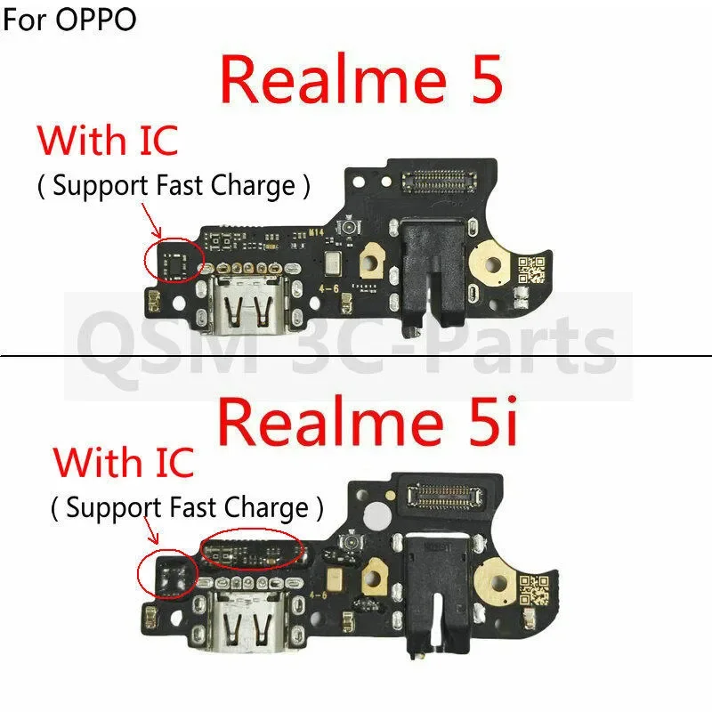 Realme 5 5İ Şarj Soketli Mikrofon Bordu