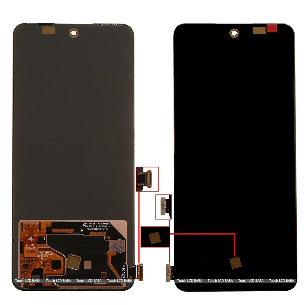 Realme 70 Pro 5G Ekran Dokunmatik OLED FK02 Çıtasız (Çerçevesiz)