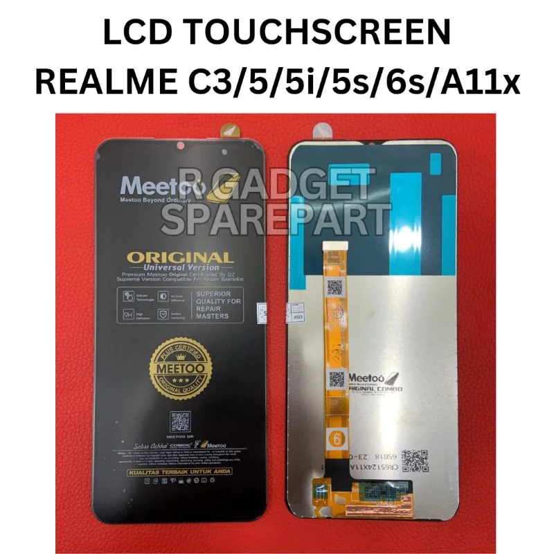 Realme A11x Ekran Dokunmatik Orijinal Çıtasız Ürün (Çerçevesiz)