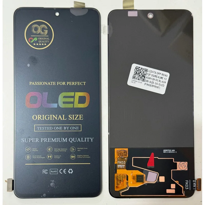 Realme F27 5G Ekran Dokunmatik OLED FK03 Çıtasız (Çerçevesiz)