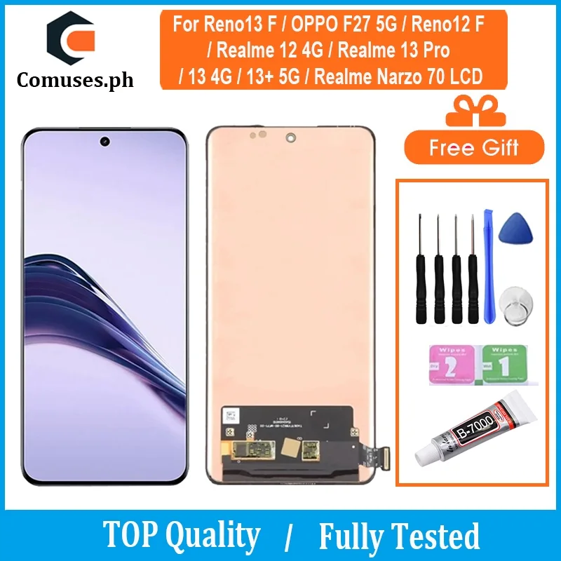 Realme F27 5G Ekran Dokunmatik OLED FK03 Çıtasız (Çerçevesiz)