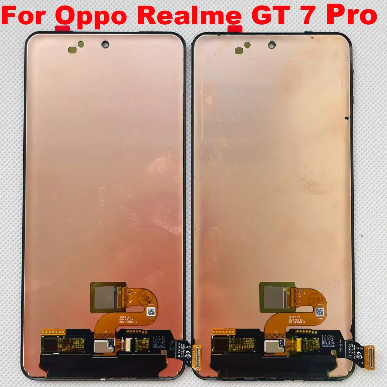 Realme Gt 7 Pro Ekran Dokunmatik Orijinal Çıtasız Ürün (Çerçevesiz)