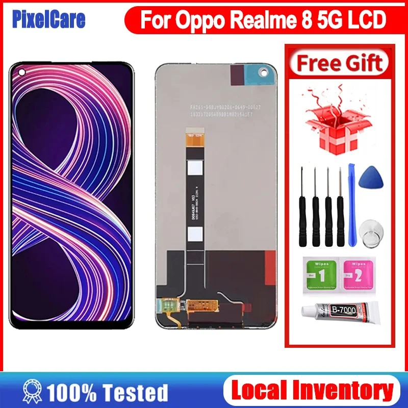 Realme K9x Ekran Dokunmatik Orijinal Çıtasız Ürün (Çerçevesiz)