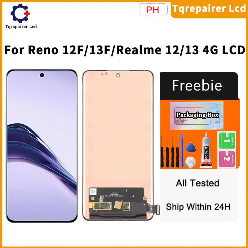 Realme Reno 12 Ekran Dokunmatik OLED FK03 Çıtasız (Çerçevesiz)