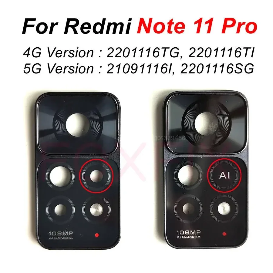 Redmi Note 11 5G Kamera Camı