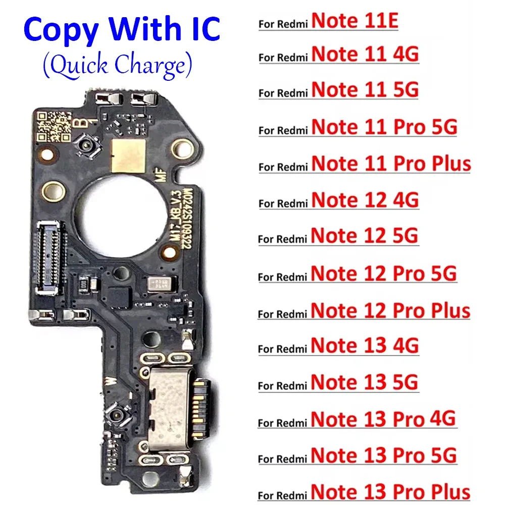 Redmi Note 11 Pro 4G Şarj Soketli Mikrofon Bordu