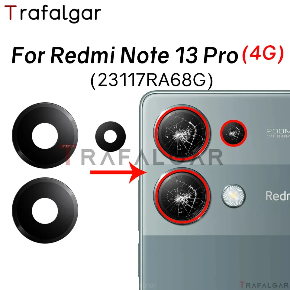Redmi Note 13 Pro 4G Kamera Camı