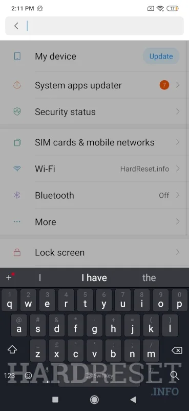 Redmi Note 7 Tuş Bordu