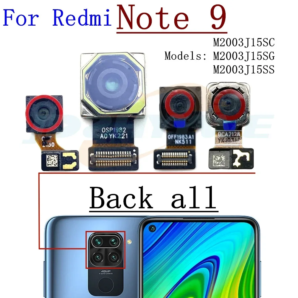 Redmi Note 9 Ön Kamera Orijinal