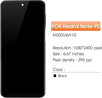 Redmi Note 9S Note 9 Pro Ekran Ara Film