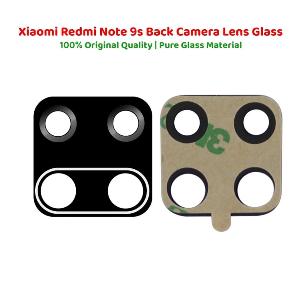 Redmi Note 9S Note 9 Pro Kamera Camı