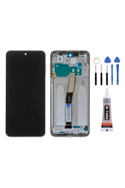 Redmi Note 9S Note 9 Pro Tuş Bordu Beyaz