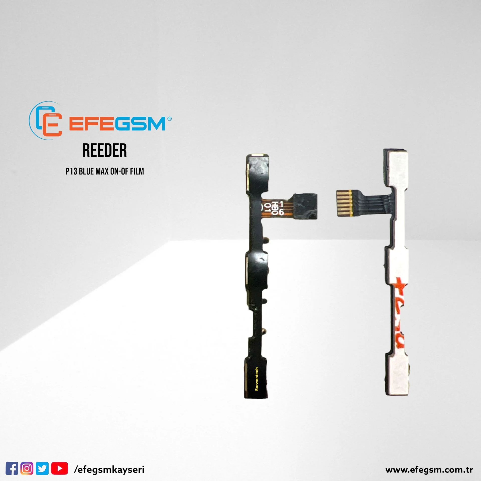 Reeder P13 Blue Max Lite On Off Yan Ses Filmi