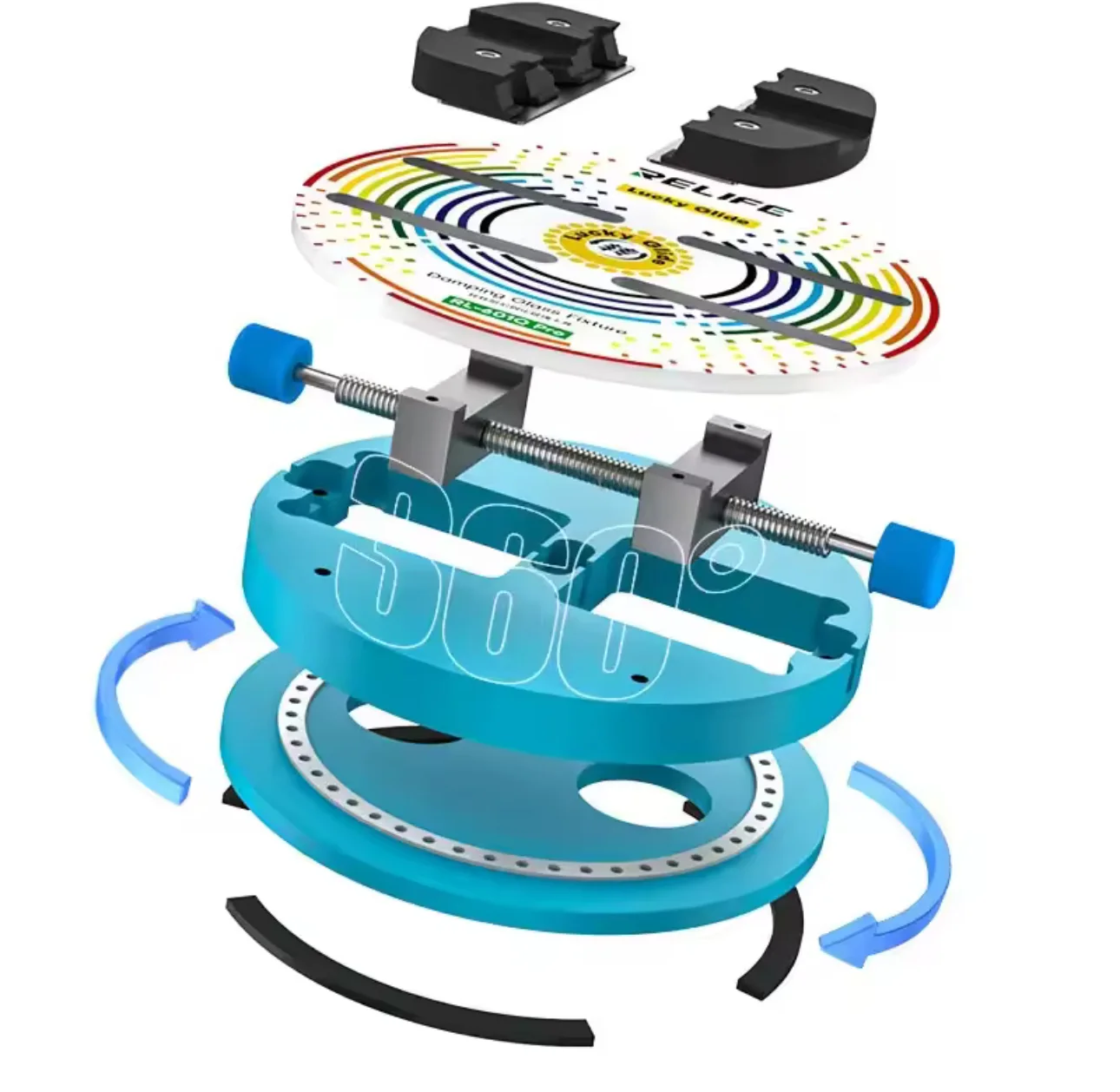 Relife RL-601Q Pro Döner Temperli Anakart Tamir Cam Armatürü