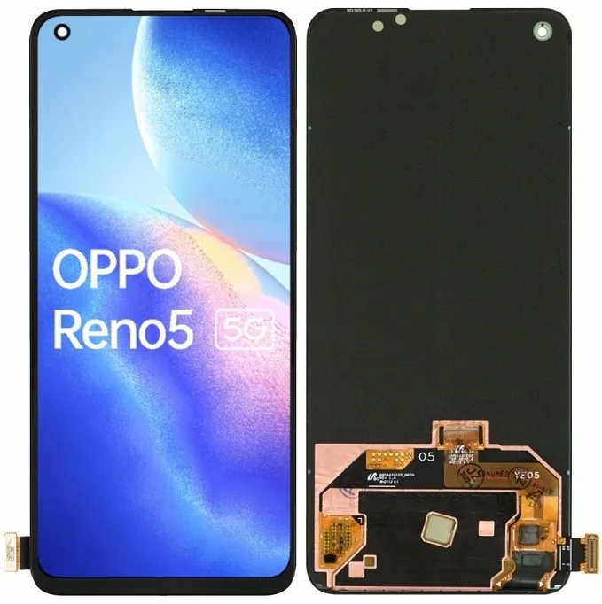 Reno 5 Ekran Dokunmatik A Plus Kalite Ürün/iNCELL Çıtasız (Çerçevesiz)