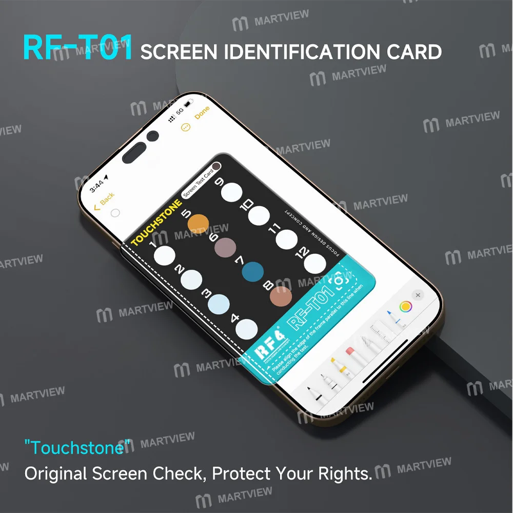 RF4 RF-T01 iPhone 12 – 17 Pro Max için Orijinal Ekran Tanımlama Kartı