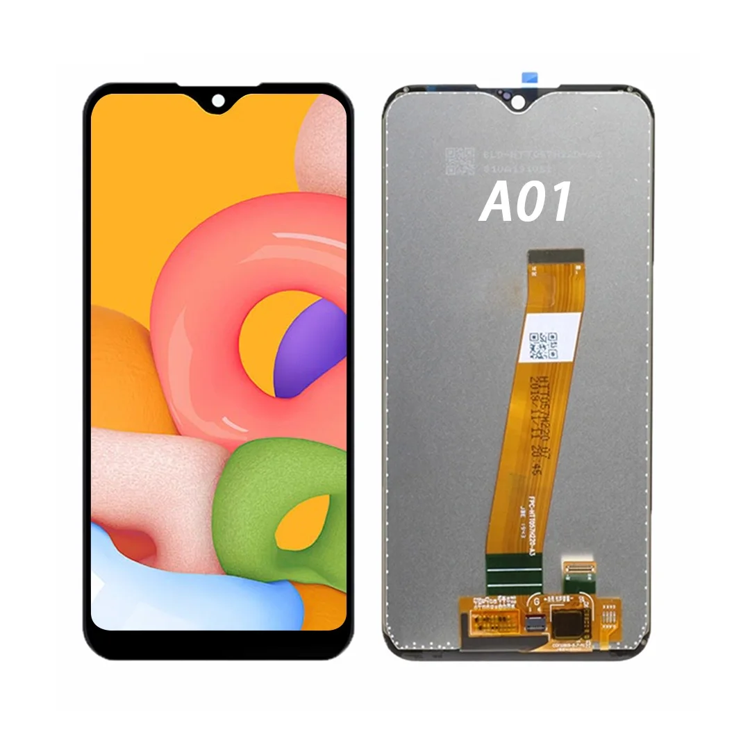 Samsung A01 Ekran Dokunmatik Orijinal UZUN FiLM Çıtasız (Çerçevesiz)
