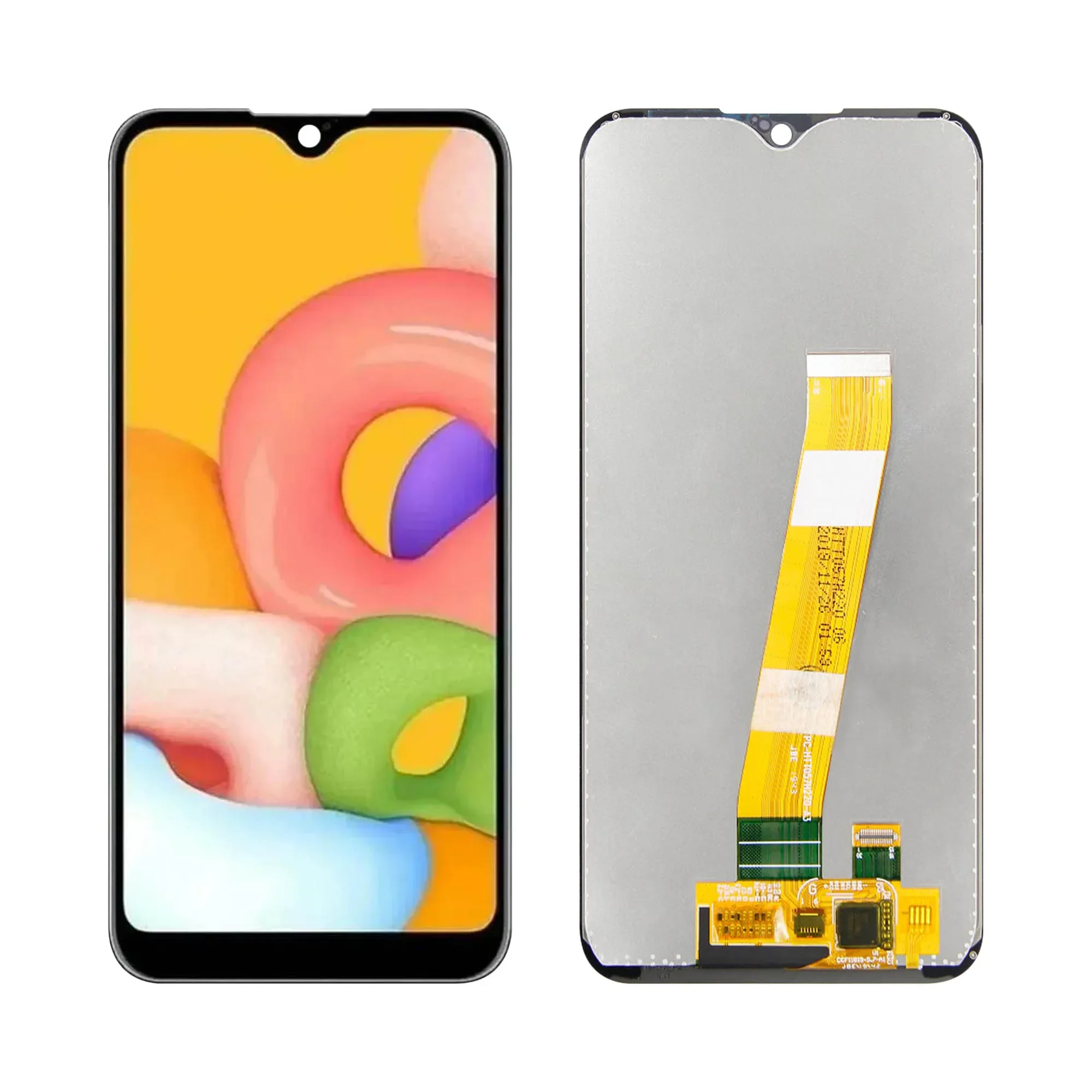 Samsung A01 Ekran Dokunmatik Orijinal UZUN FiLM Çıtasız (Çerçevesiz)
