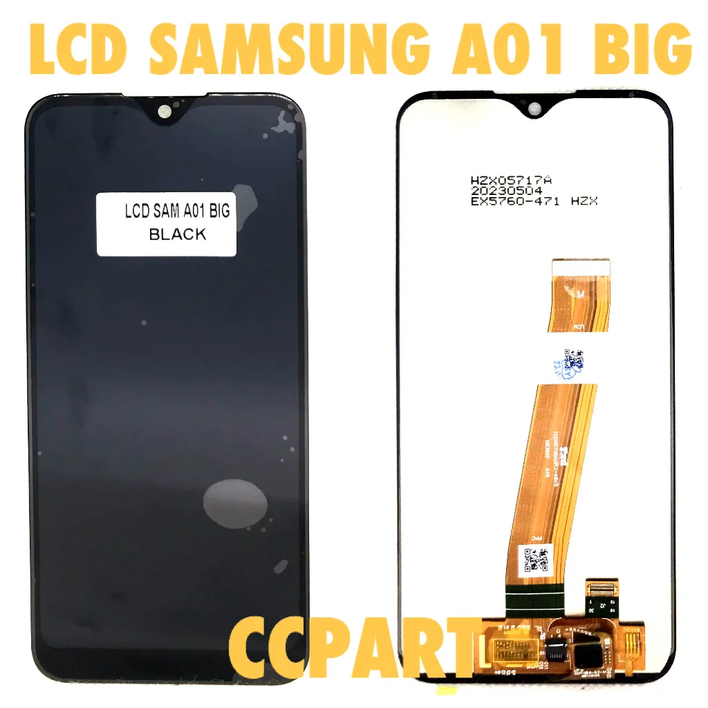 Samsung A01 Ekran Dokunmatik Orijinal UZUN FiLM Çıtasız (Çerçevesiz)
