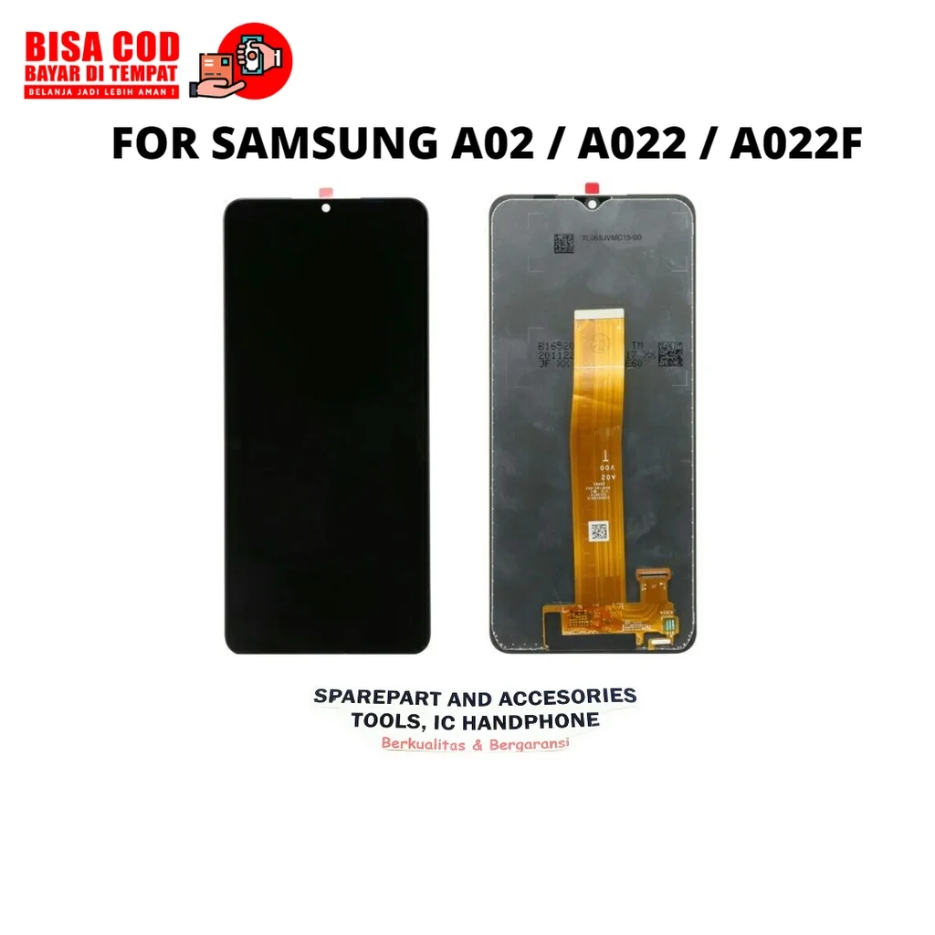 Samsung A02 Ekran Dokunmatik Orijinal UNIVERSAL Çıtasız (Çerçevesiz)