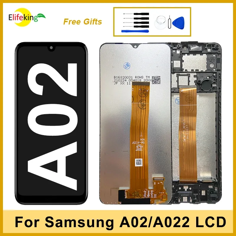 Samsung A02 Ekran Dokunmatik Orijinal UNIVERSAL Çıtasız (Çerçevesiz)