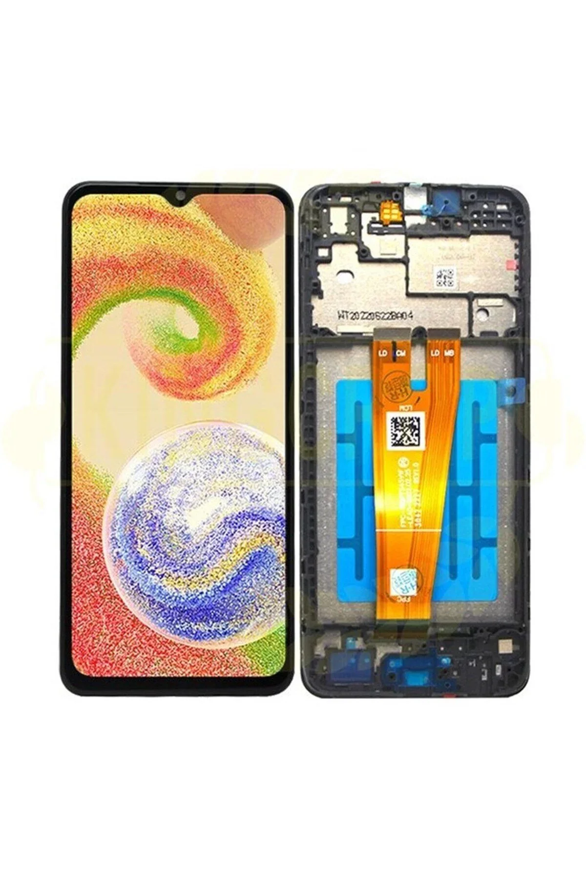 Samsung A04 Çıtalı Ekran Dokunmatik Orijinal