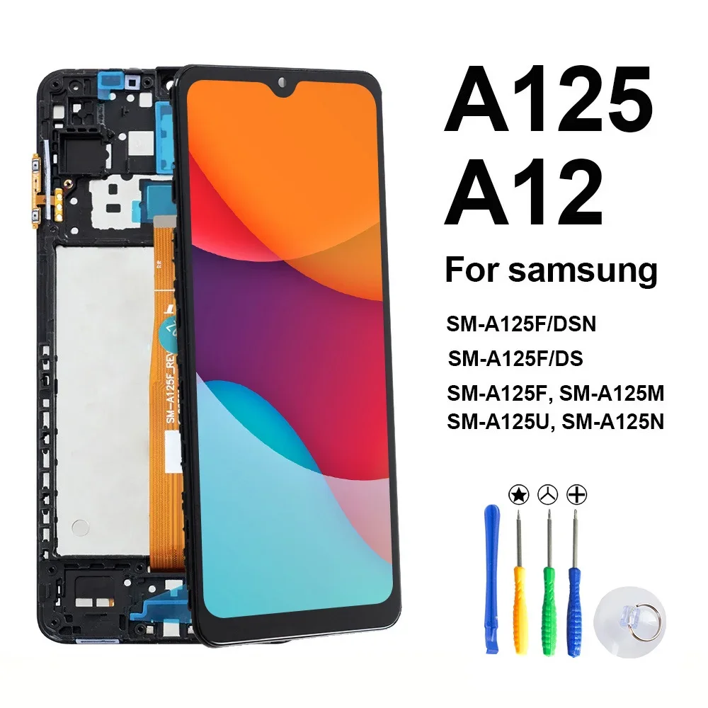Samsung A125 Ekran Dokunmatik Orijinal UNIVERSAL Çıtasız (Çerçevesiz)