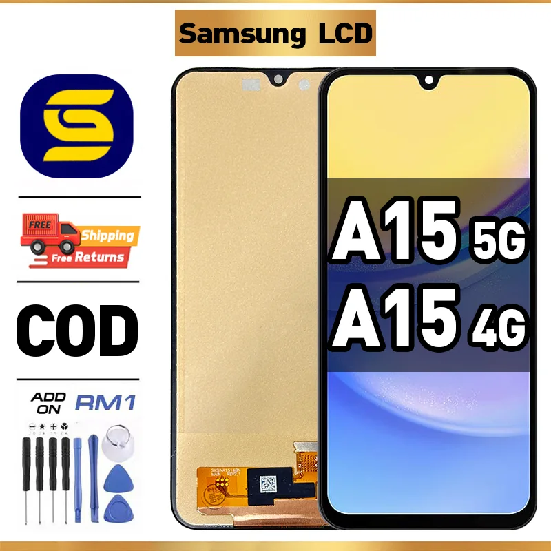 Samsung A15 4G Çıtalı Ekran Dokunmatik A Plus Kalite Ürün