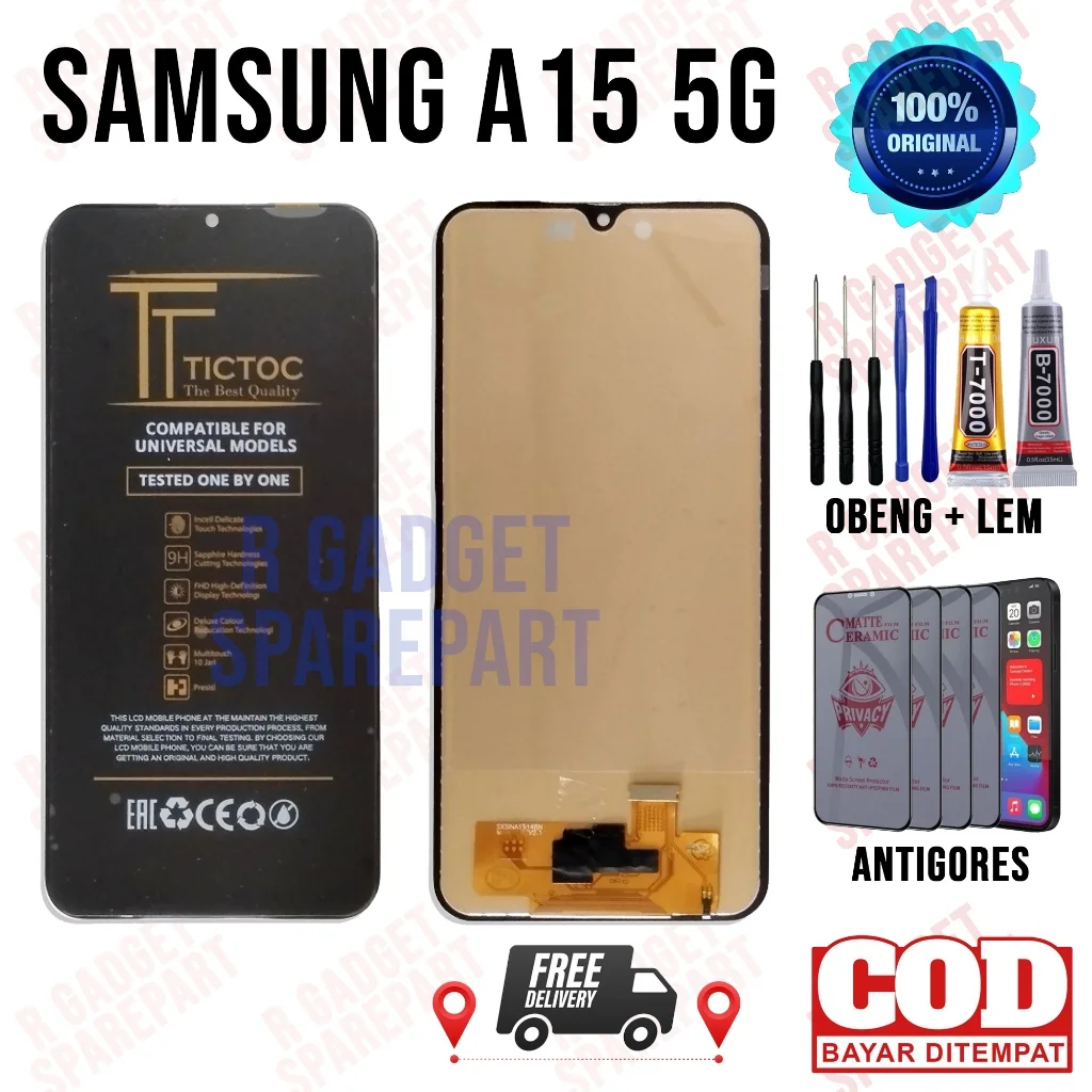 Samsung A15 5G Çıtalı Ekran Dokunmatik A Plus Kalite Ürün