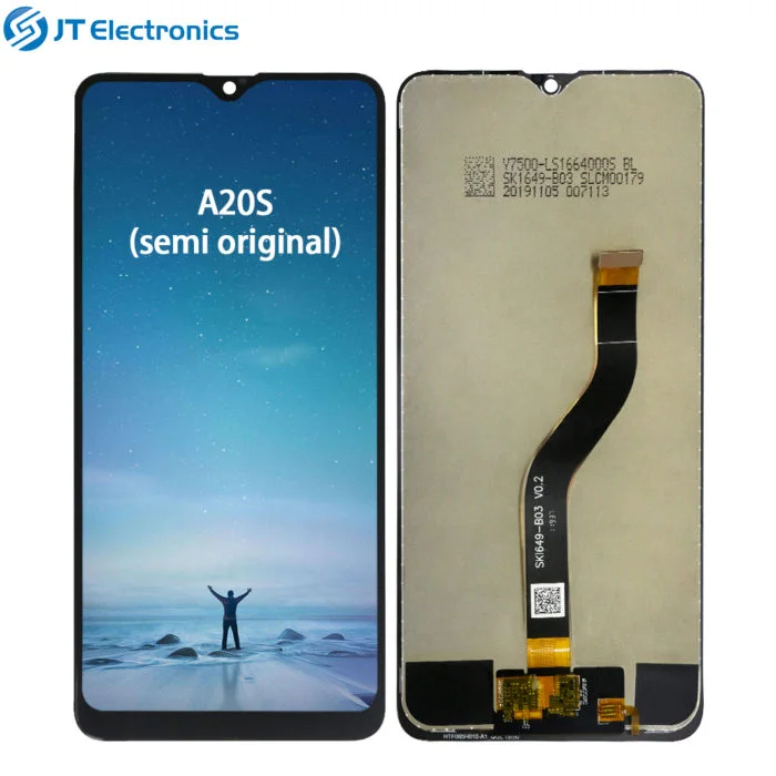 Samsung A20s Ekran Dokunmatik Orijinal Çıtasız Ürün (Çerçevesiz)