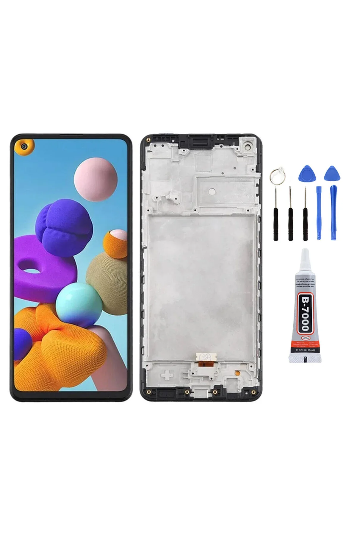 Samsung A21s Çıtalı Ekran Dokunmatik Orijinal
