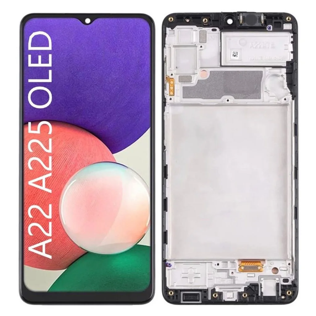 Samsung A22 4G Çıtalı Ekran Dokunmatik OLED