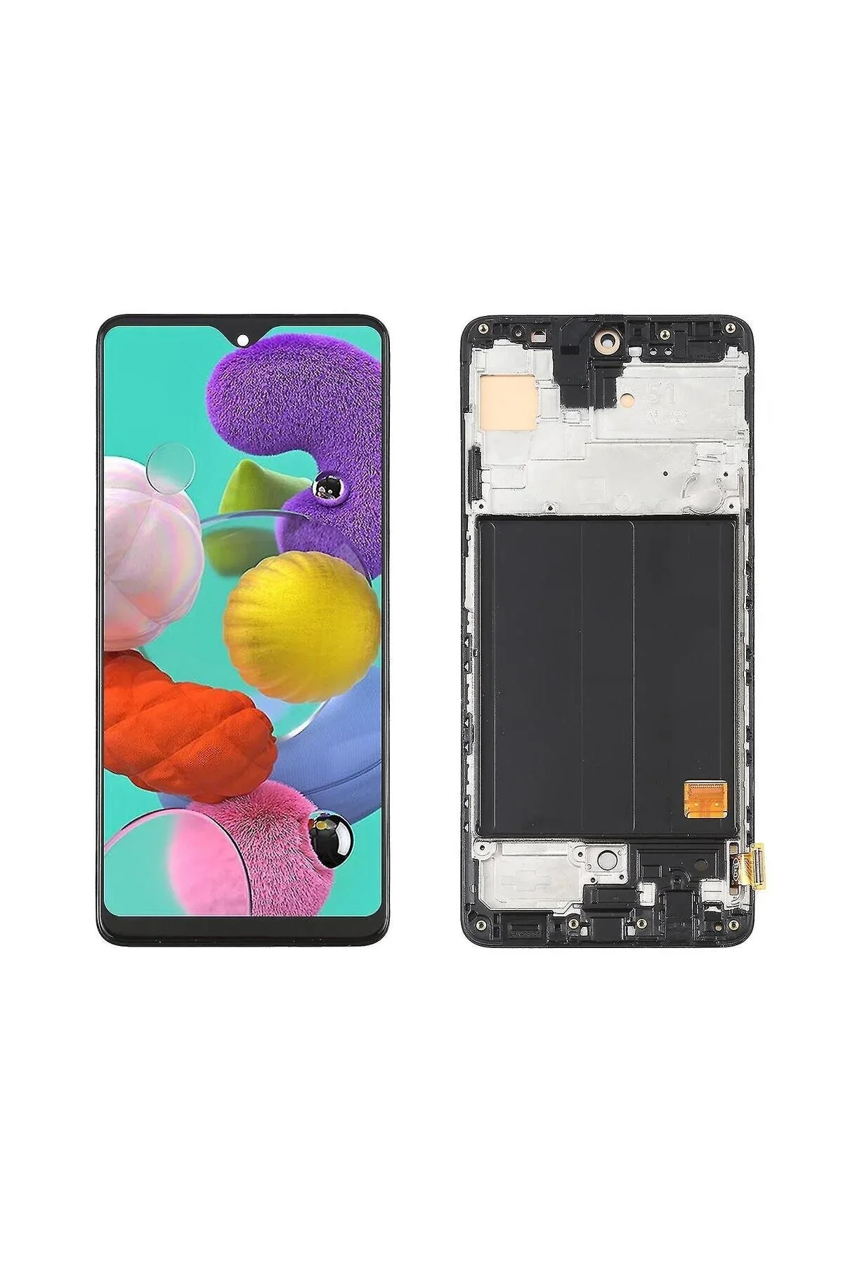 Samsung A51 Çıtalı Ekran Dokunmatik OLED