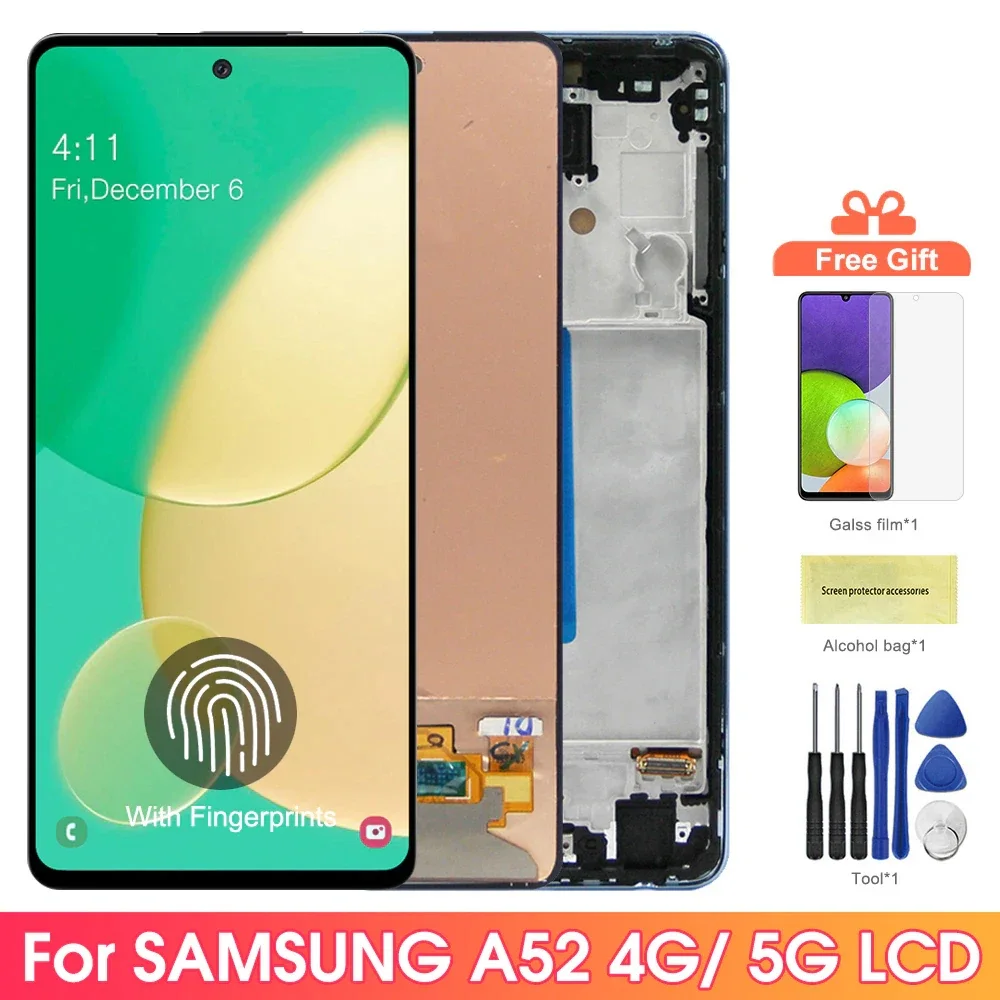 Samsung A52 5G Çıtalı Ekran Dokunmatik A Plus Kalite Ürün