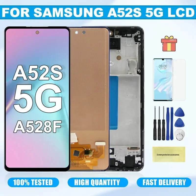 Samsung A52s 5G Çıtalı Ekran Dokunmatik A Plus Kalite Ürün