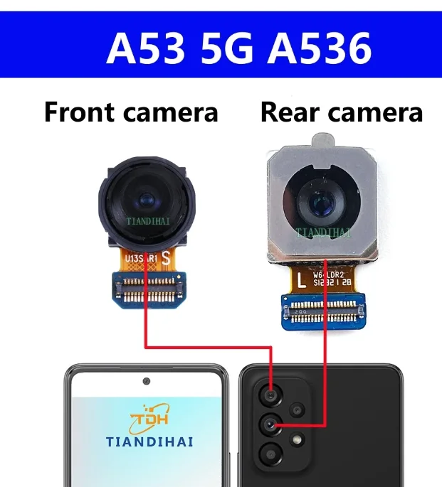 Samsung A53 A536 Ön Kamera Orijinal