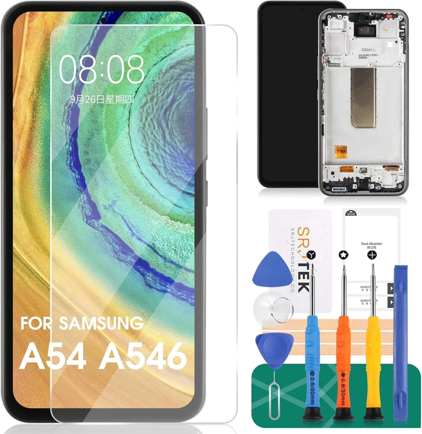 Samsung A54 5G Çıtalı Ekran Dokunmatik OLED