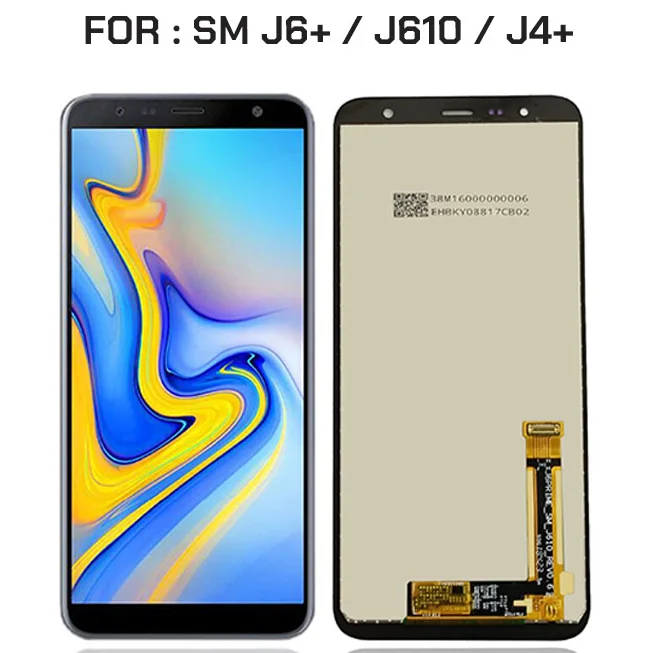 Samsung J4 Plus Ekran Dokunmatik Orijinal Çıtasız Ürün (Çerçevesiz)