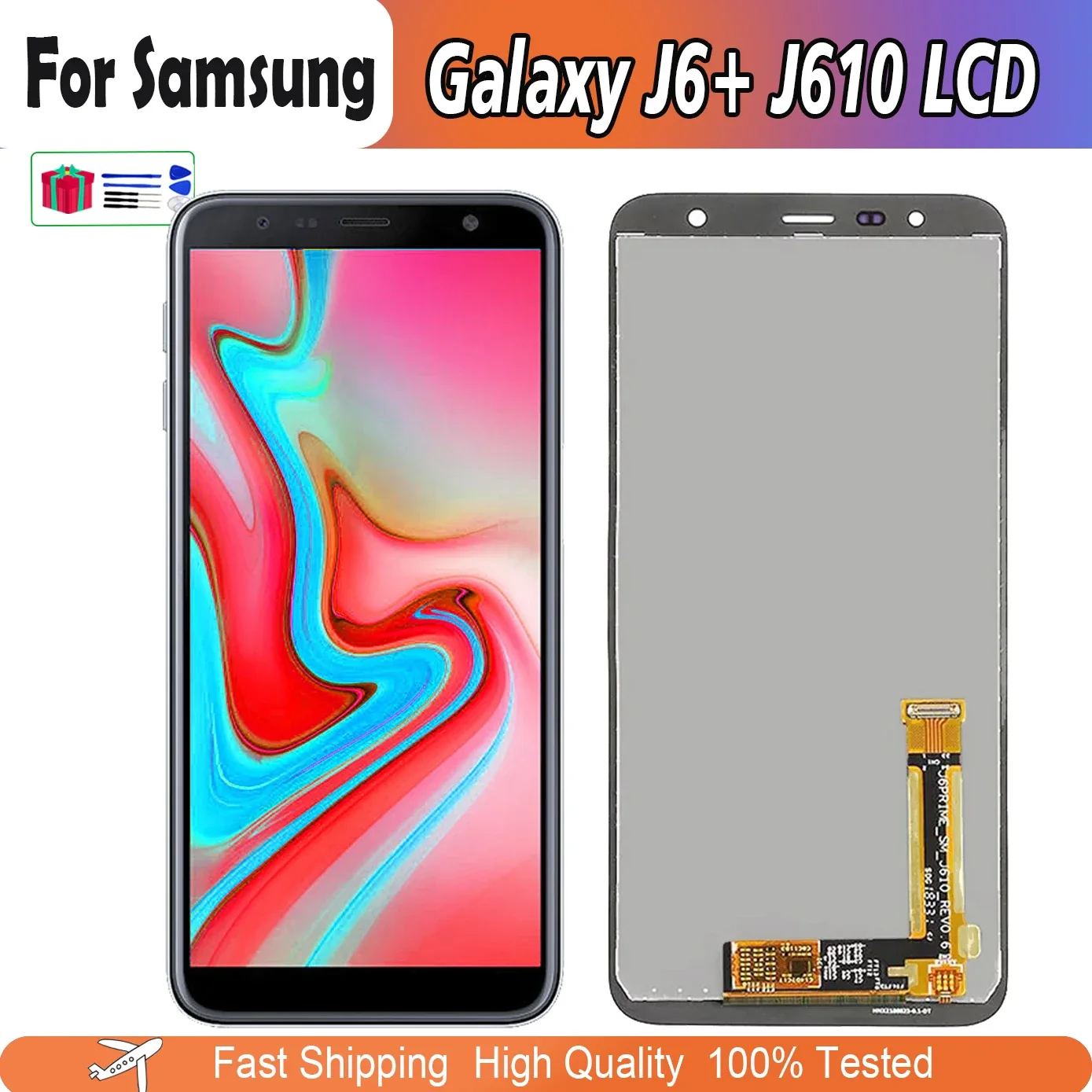 Samsung J6 Ekran Dokunmatik A Plus Kalite Ürün Çıtasız (Çerçevesiz)
