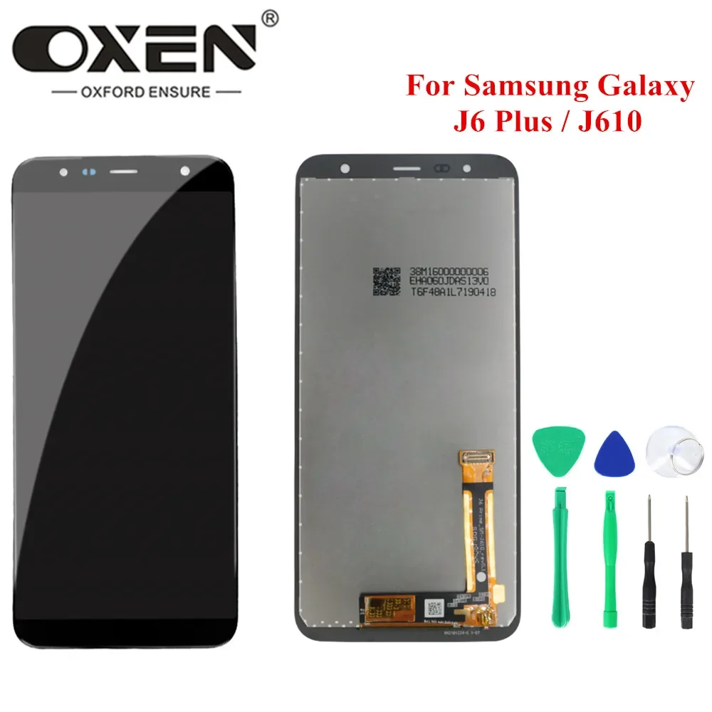 Samsung J6 Plus Ekran Dokunmatik Orijinal Çıtasız Ürün (Çerçevesiz)