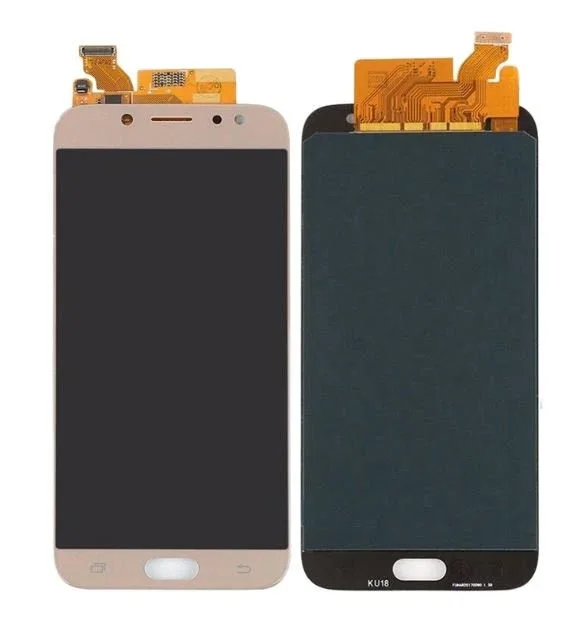 Samsung J730 Ekran Dokunmatik Gold OLED Çıtasız (Çerçevesiz)
