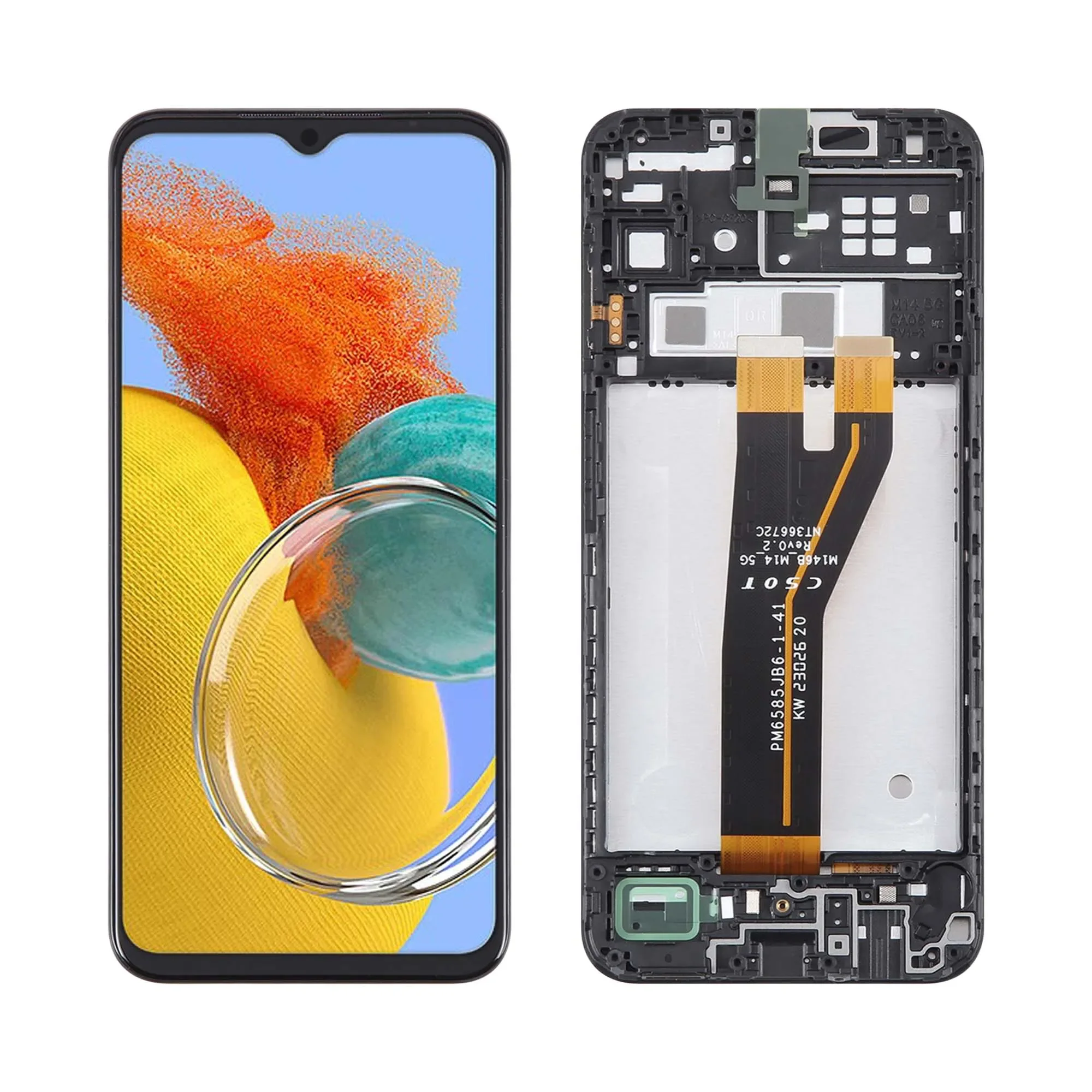 Samsung M146b Ekran Dokunmatik Orijinal Çıtasız Ürün (Çerçevesiz)