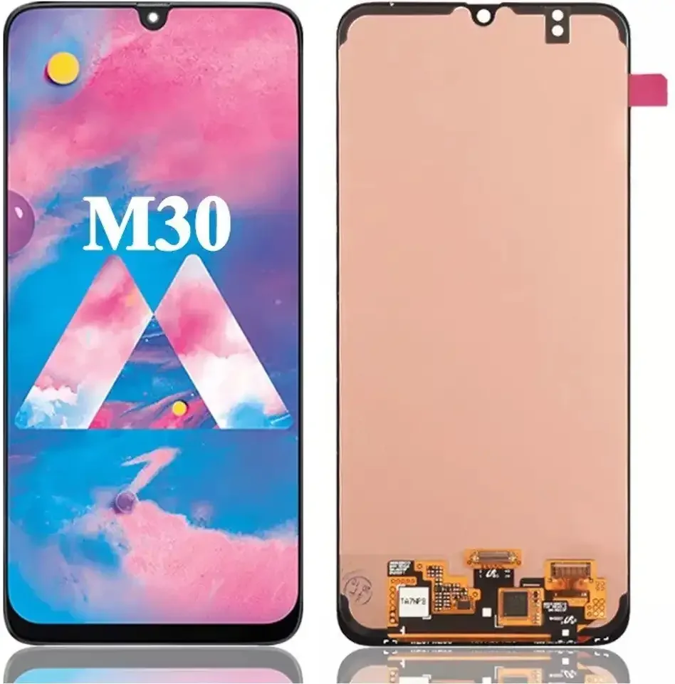 Samsung M30 Çıtalı Ekran Dokunmatik OLED