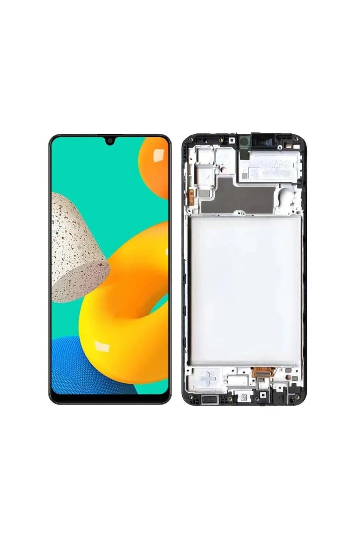 Samsung M32 Çıtalı Ekran Dokunmatik A Plus Kalite Ürün