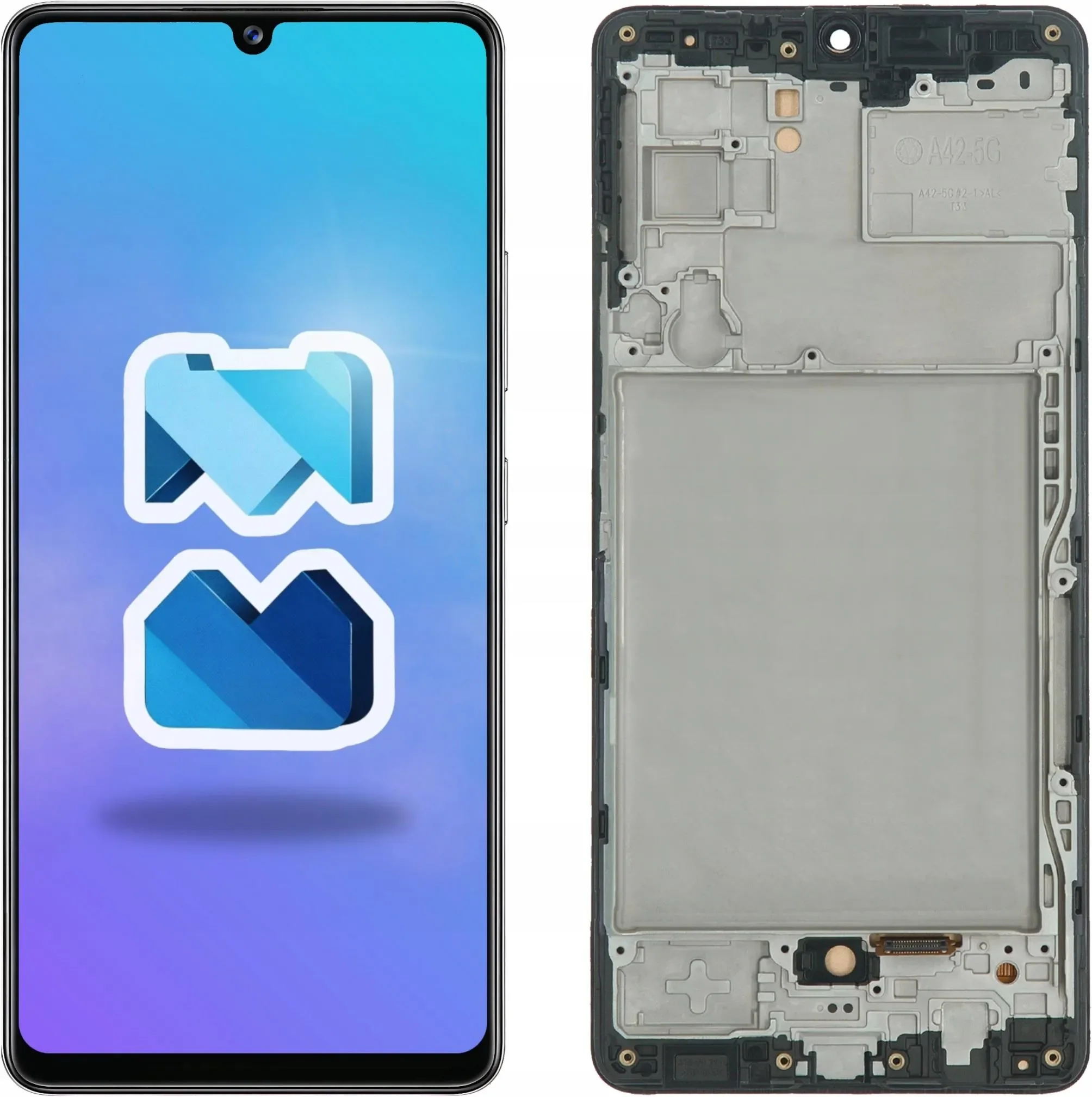 Samsung M42 5G Çıtalı Ekran Dokunmatik OLED